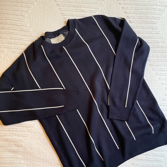 Pull&Bear Striped Sweater - Picture 5 of 8